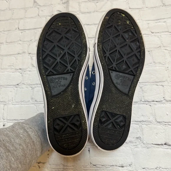 Navy Blue Converse - Picture 8 of 8